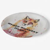 Giraffe Waterverf jongen Birthday Party Paper Bord (Gekanteld)