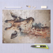 Giraffe Waterverf Tissuepapier (Craft)