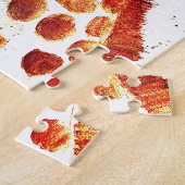 Giraffe waterverven Safari kinder humor zoo Legpuzzel (Zijkant)