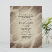 Giraffe Wedding Uitnodiging (Staand voorkant)