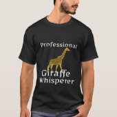 Giraffe Whisperer T-shirt (Voorkant)