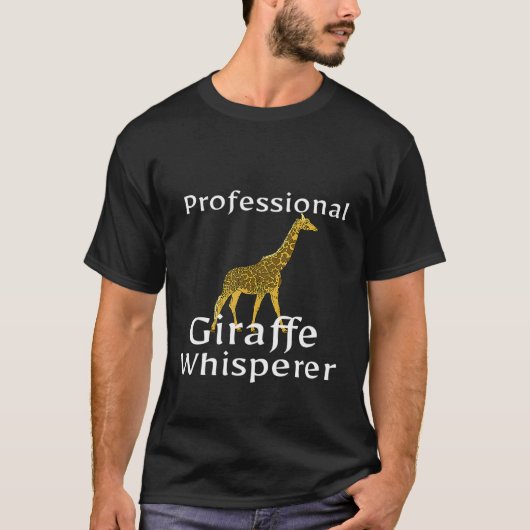 Giraffe Whisperer T-shirt (Voorkant)