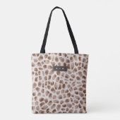 Giraffe Wild Animal Skin Pattern Tote Bag (Achterkant)