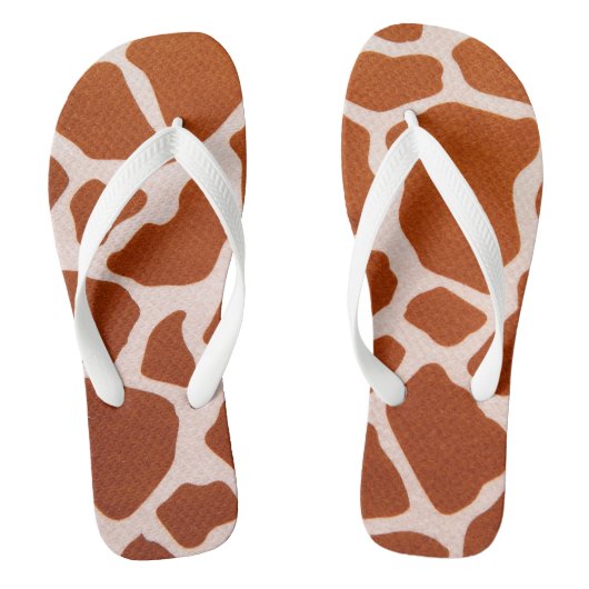 Giraffe Wild Print Teenslippers (Voetbed)