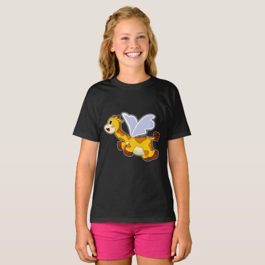 Giraffe Wings T-shirt (Voorkant volledig)
