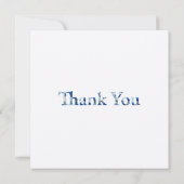 Giraffe with polka dot bow Thank you (Achterkant)