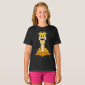 Giraffe Worm T-shirt (Voorkant volledig)