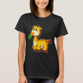 Giraffe Wortel Groenten T-shirt (Voorkant)