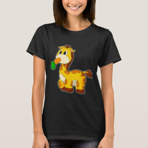 Giraffe Wortel Groenten T-shirt
