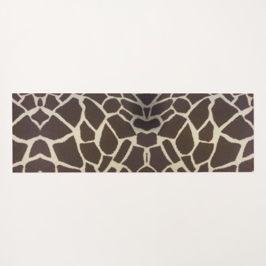 Giraffe Yoga mat (Achterkant (horizontaal))