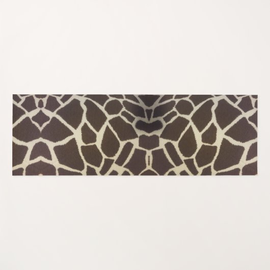 Giraffe Yoga mat (Voorkant (horizontaal))