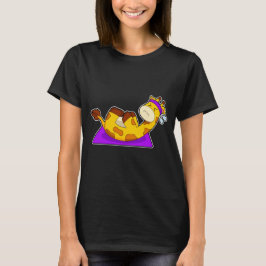 Giraffe Yoga Meditatie Turnen T-shirt