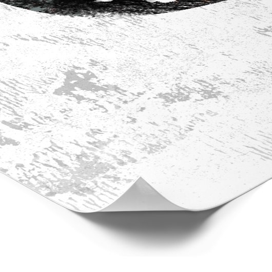 Giraffe zal als je Poster Wall Art (Hoek)