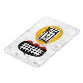 Giraffe zal het doen als je een koelkastmagneet wi magneet (Linkerzijde)