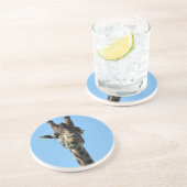 GIRAFFE ZANDSTEEN ONDERZETTER (Zijkant)