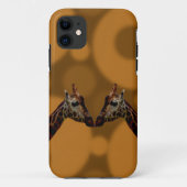 Giraffe zelfreflectie, Case-Mate iPhone case (Achterkant)