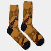 Giraffe zelfreflectie, sokken (Rechts)
