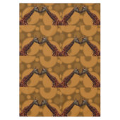 Giraffe zelfreflectie, tafelkleed (Voorkant)