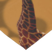 Giraffe zelfreflectie, tafelkleed (Gekanteld)