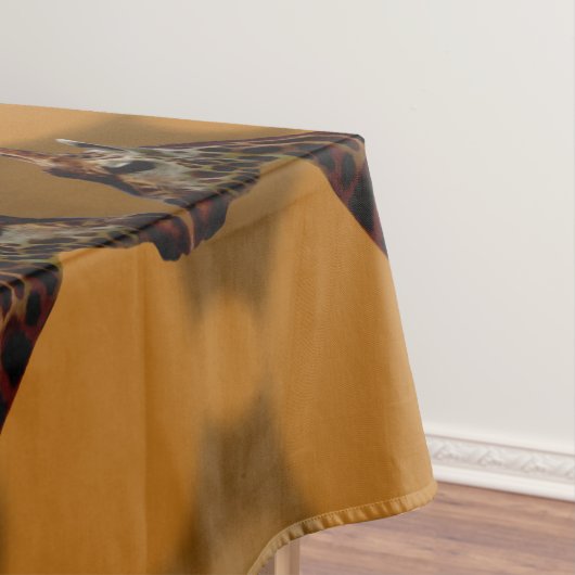 Giraffe zelfreflectie, tafelkleed (Voorbeeld)