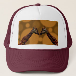 Giraffe zelfreflectie, trucker pet