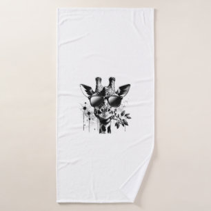 Giraffe & zonnebril Urban Safari Animal W Badhanddoek