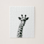 Giraffe zwart-wit legpuzzel (Verticaal)