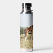 Giraffen 22 oz. geïsoleerde waterfles (Links)