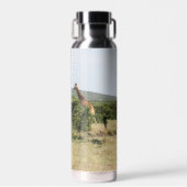 Giraffen 22 oz. geïsoleerde waterfles (Voorkant)