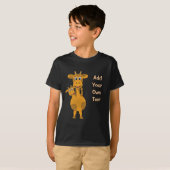 Giraffen aanpassen t-shirt (Voorkant volledig)