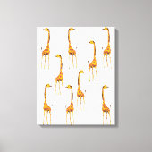 Giraffen Canvas Afdruk (Voorkant)