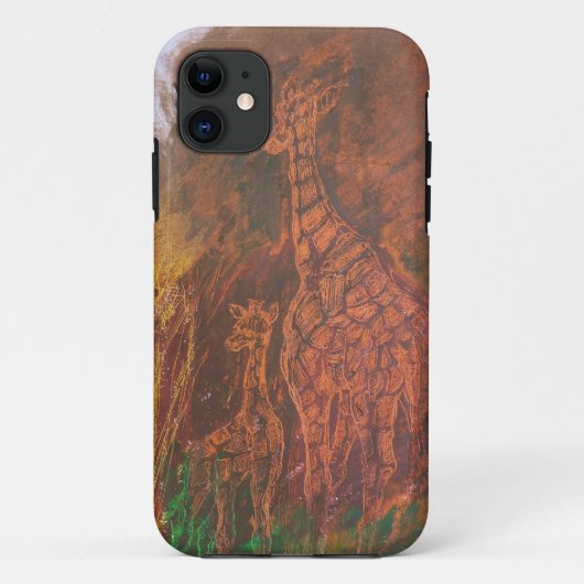 Giraffen. Case-Mate iPhone Case (Achterkant)