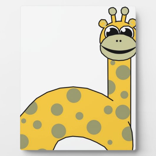 Giraffen Fotoplaat (Voorkant)