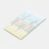 Giraffen in de savanne, Oeganda Post-it® Notes (Schuin)