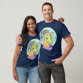 giraffen (IN RUIMTE) T-shirt (Unisex)