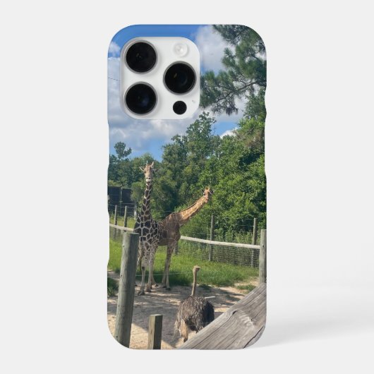 Giraffen iPhone hoesje (Achterkant)