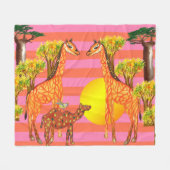 Giraffen, Kameel & Zon Deken (Voorkant (Horizontaal))