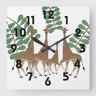 Giraffen Klok