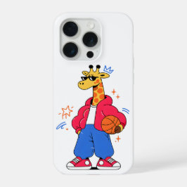 giraffen kunnen springen : Streetwear Hoops iPhone 15 Pro Case