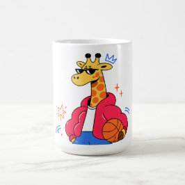 giraffen kunnen springen : Streetwear Hoops Koffiemok