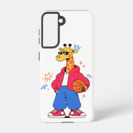 giraffen kunnen springen : Streetwear Hoops Samsung Galaxy Hoesje