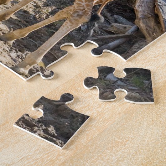 giraffen legpuzzel (Zijkant)