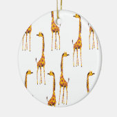 Giraffen Legpuzzel Keramisch Ornament (Links)
