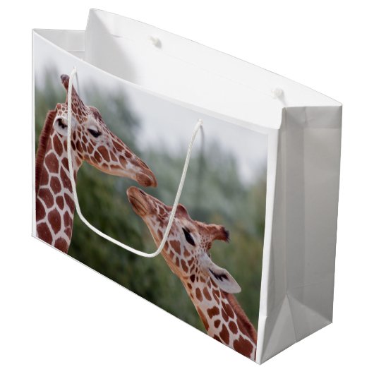 Giraffen Liefde Cadeautas (Voorkant Gekanteld)