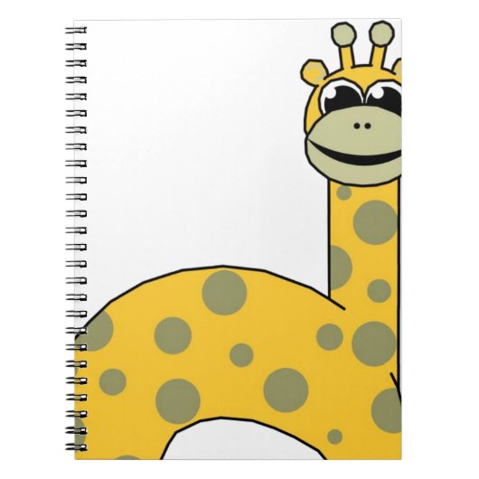 Giraffen Notitieboek (Voorkant)