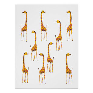 Giraffen Perfect Poster