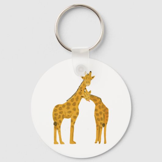 Giraffen Sleutelhanger (Voorkant)
