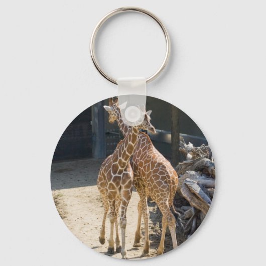 giraffen sleutelhanger (Voorkant)