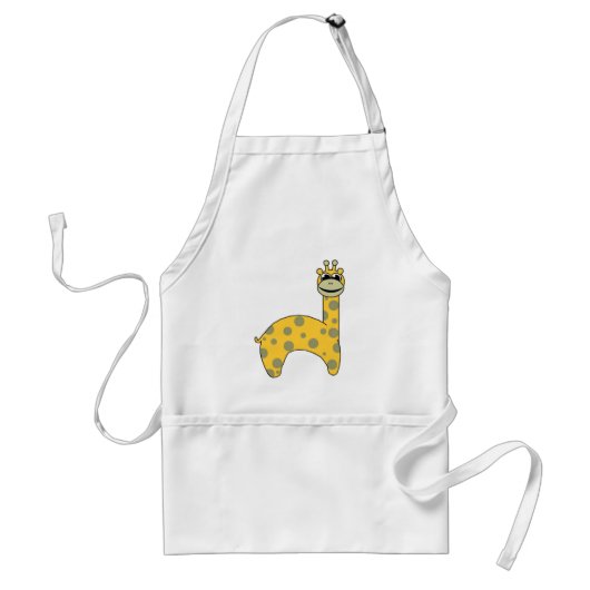 Giraffen Standaard Schort (Voorkant)