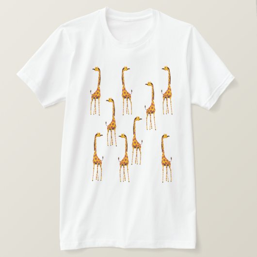 Giraffen T-shirt (Design voorkant)